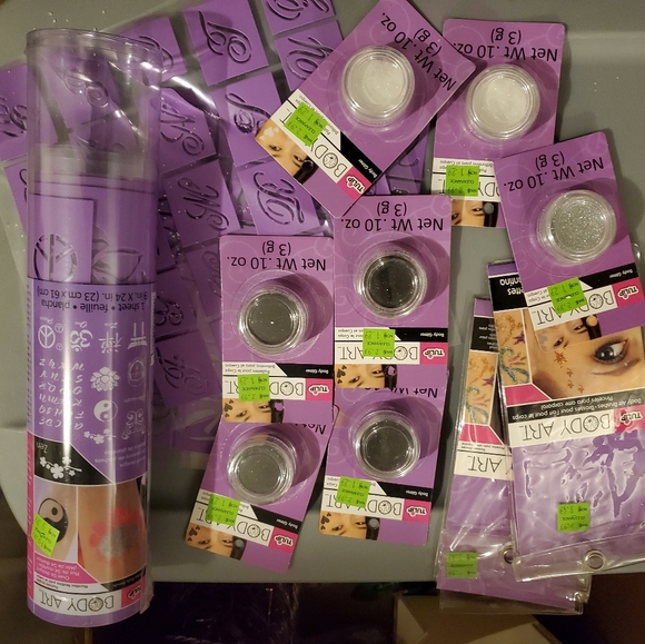 Glitter tattoo lot - Picture 2 of 3